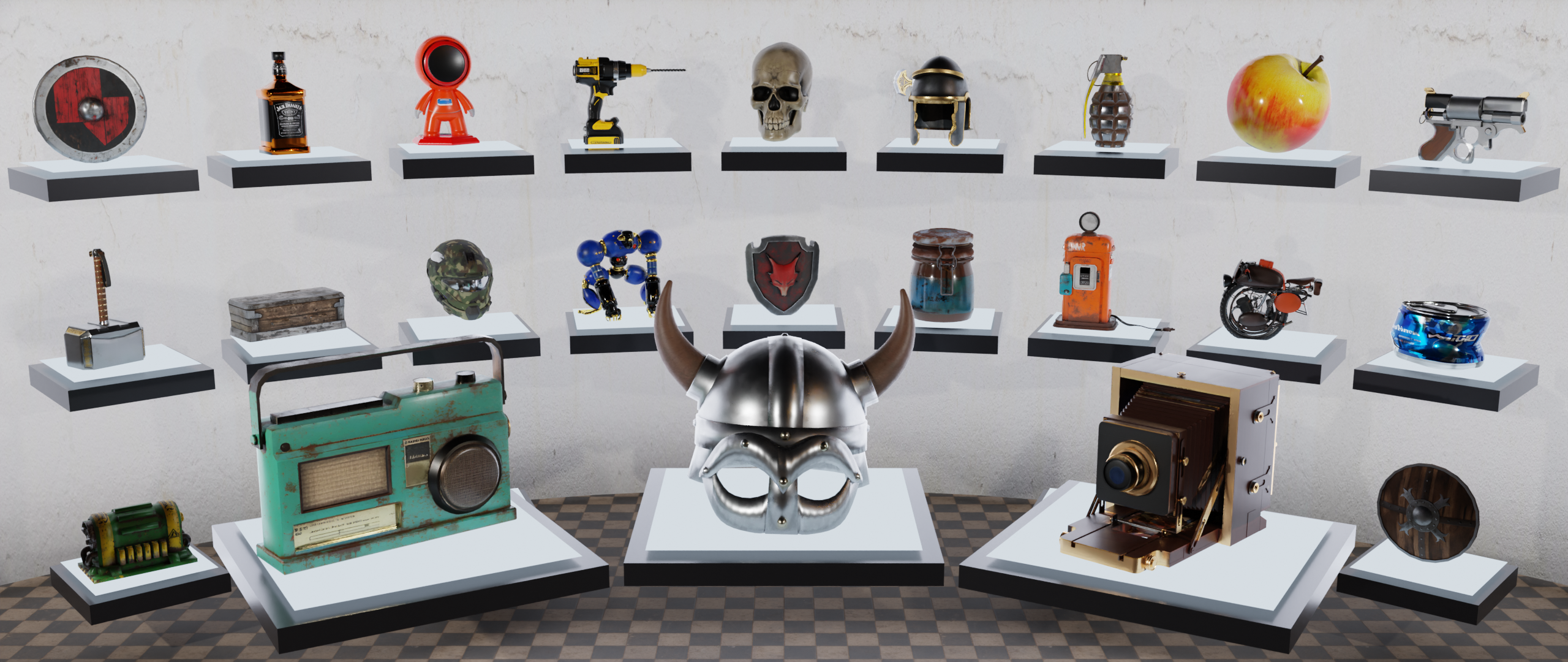 PBR Textures Generated by MatLat